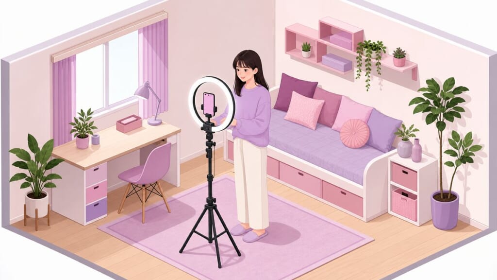 TikTok LIVE 機材はスマホだけでOK?3アイテム徹底比較