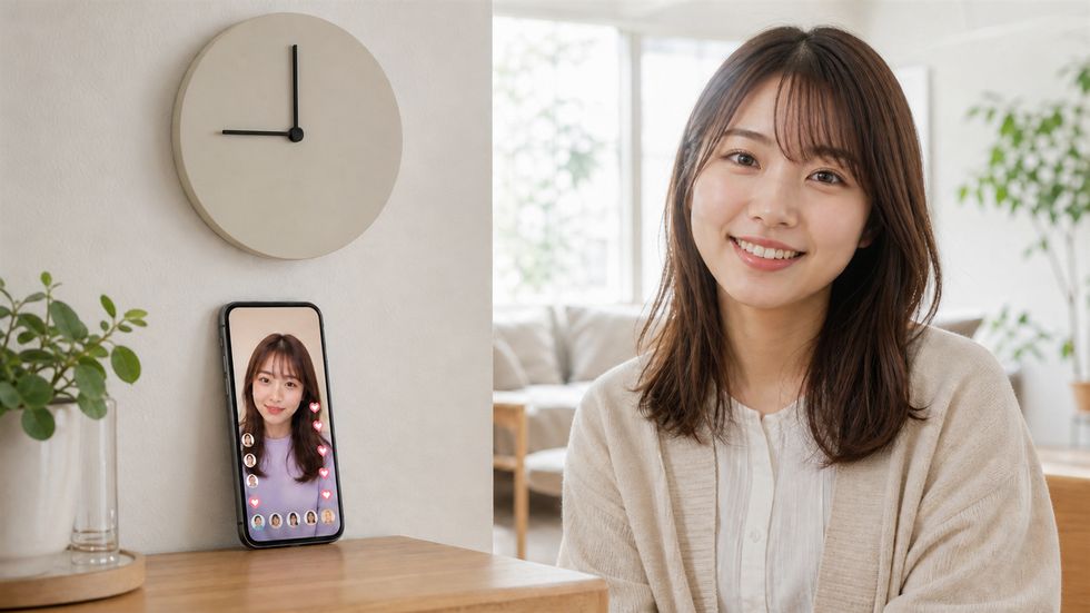TikTok LIVEのゴールデンタイム帯に視聴者が多く集まっている様子