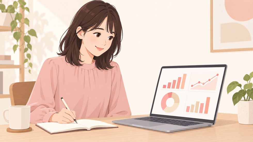 イベント終了後にデータを振り返り次の目標を立てるライバー