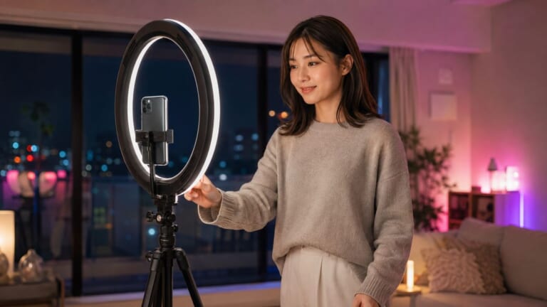 TikTok LIVE 待機画面の作り方｜カバー・照明・画角の基本ガイド