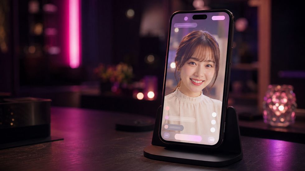 TikTok LIVEのカバー画像設定画面(明るく見やすい例)