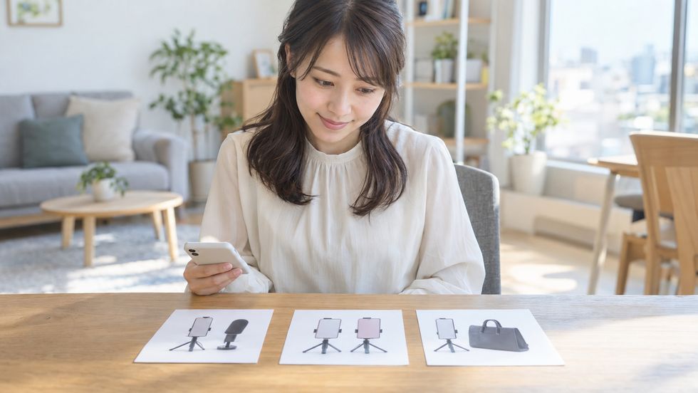 ライバー事務所の掛け持ちパターンを比べて考える女性